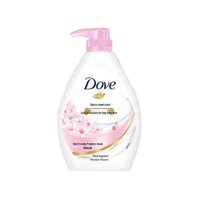 Dove Молочко для душа Питательное с ароматом вишневого цвета