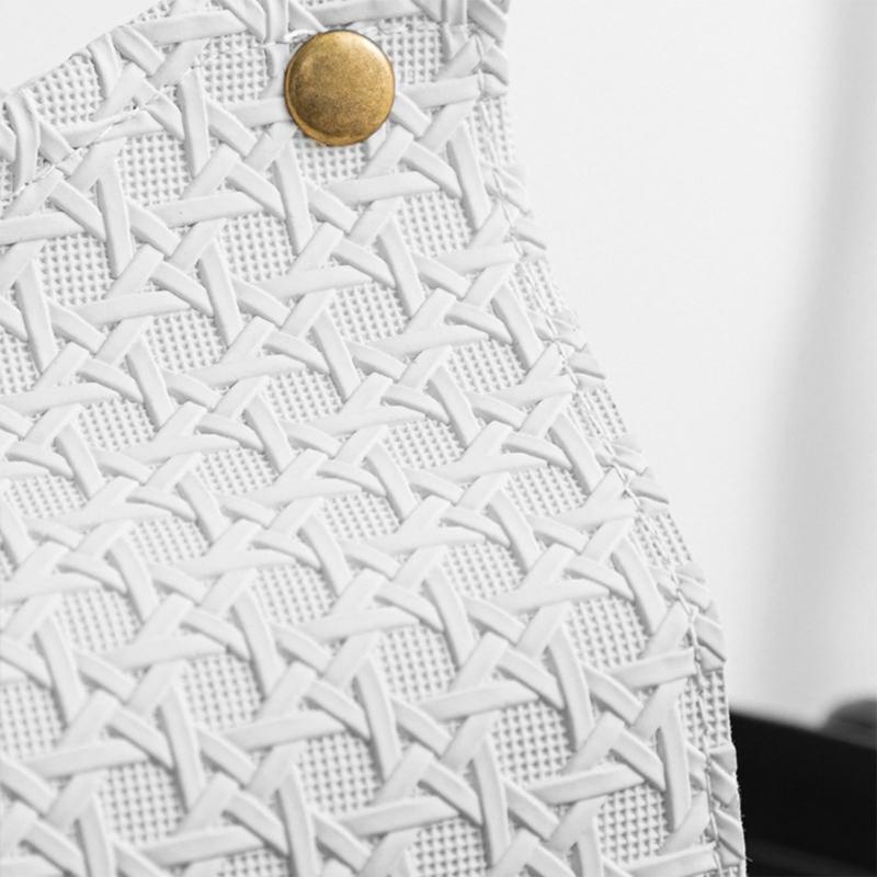 Держатель для салфеток из искусственной кожи, прямоугольный ротанговый чехол для коробки салфеток, диспенсер для бумажных салфеток для капель