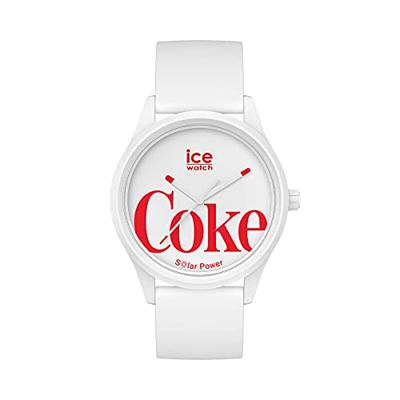 Часы Coca-Cola & Ice-Watch Iconic White Medium 018513 (Мужской/Унисекс) - Ледяное Солнце