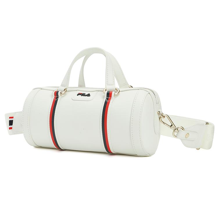 New FILA PU Handbag, Shoulder Bag, Crossbody Bag Regular Women's White/Red/Black F13W321163F-WT
