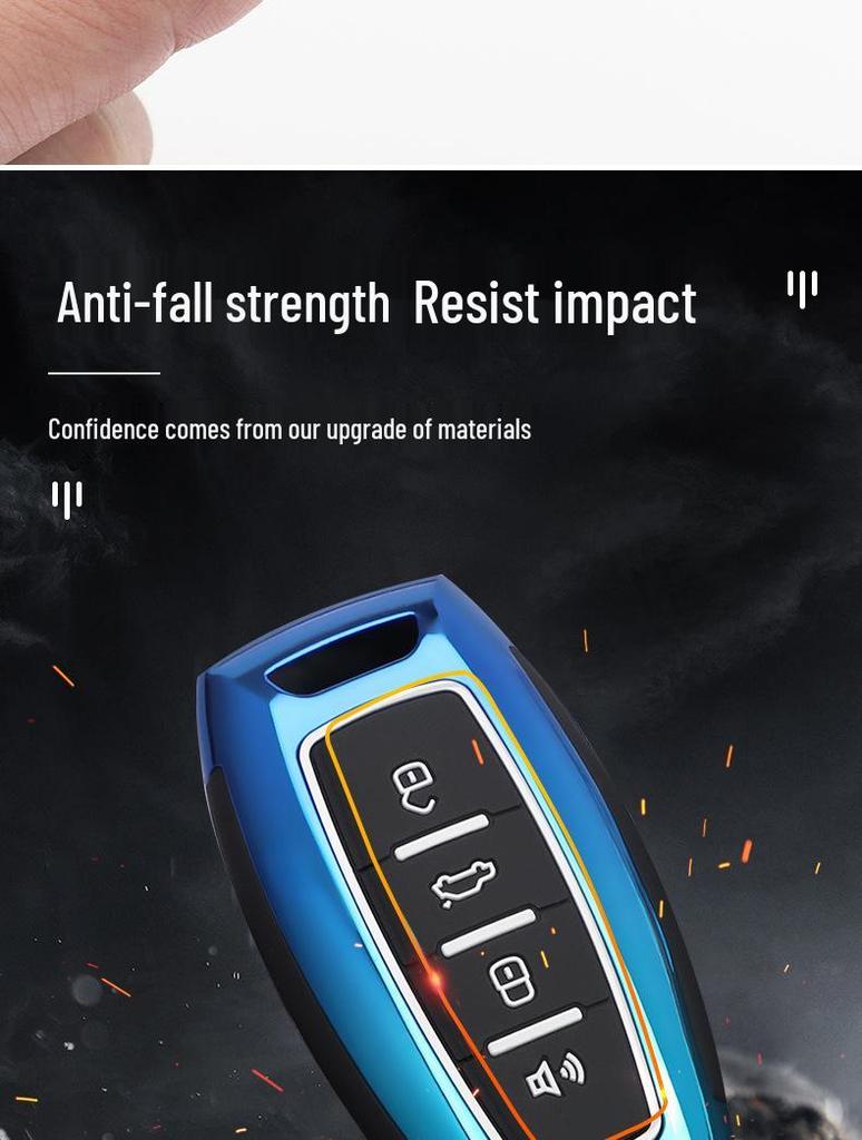 Compatible Key Case for Haval H2S, M6, Sports F7X, Great Wall Cannon F5/H4/H7