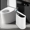 Мусорное ведро для ванной с крышкой, кухонная мусорная корзина, пресс-тип, узкая, тонкая, для мусора