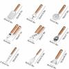 9 PCS with Wooden Handle Kitchen Utensil Set Stainless Steel Kitchen Gadget Set  Home Kitchen