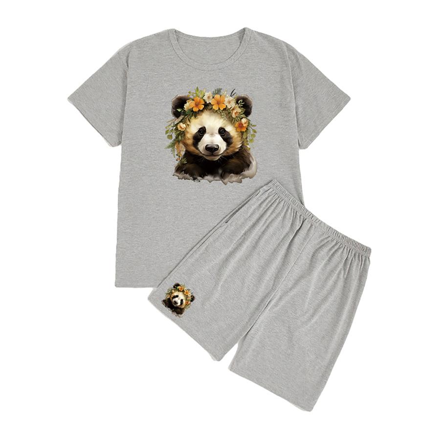 Нашивка с милым животным и цветком на одежде, термоклей, панда, кошка, лиса, сделай сам, моющиеся теплопередачи, новые аксессуары для одежды, наклейки для детей