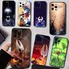 Чехол для телефона H-Hollow K-Knight Silksong для iPhone 17,16,15,14,13,12,11 Plus,Pro Max,XS,Мягкий силиконовый черный чехол