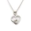 Altesse [K6392] - White 'Love' Silver Necklace