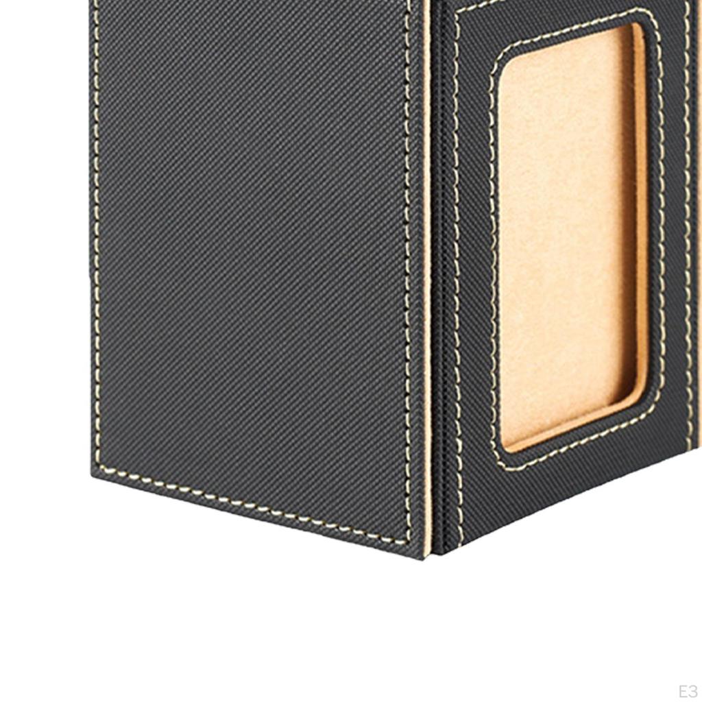 3 Pieces Card Deck Boxes Box Holding 100+ Sleeved Cards Sports Collectible