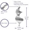 3D Metal Wind Spinner Helix Spinners Outdoor Garden Yard Hanging Decor Ornament