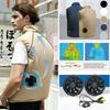 2024 Men Summer Air Conditioning Clothing Fan Cooling Vest New USB Charging Cooling Sport Man Outdoor Solid Color Coat Plus Size