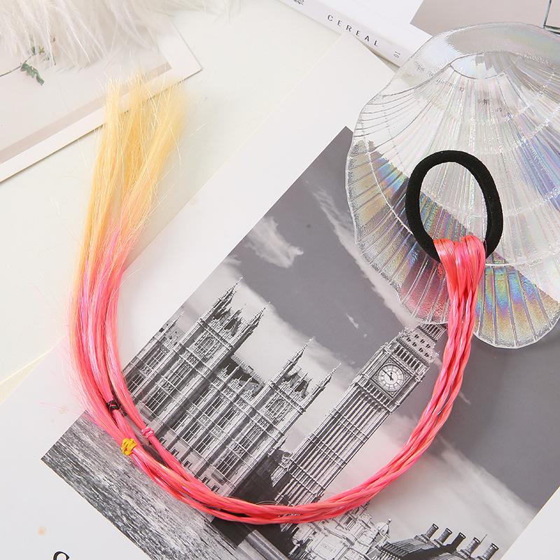 3 шт. простая детская резинка для волос резинка аксессуары для волос детский парик повязка на голову для девочек твист коса веревка головной убор детский подарок