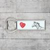 Zweibrücker – Bottle opener with a horse, personalized fridge magnet bottle opener | Art-Dog