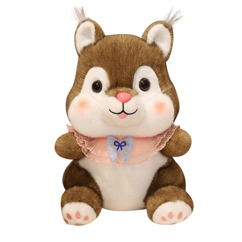Cute Squirrel Plush Toy Animal Squirrel Plush Doll Plush Squirrel Doll Kids Birthday Christmas