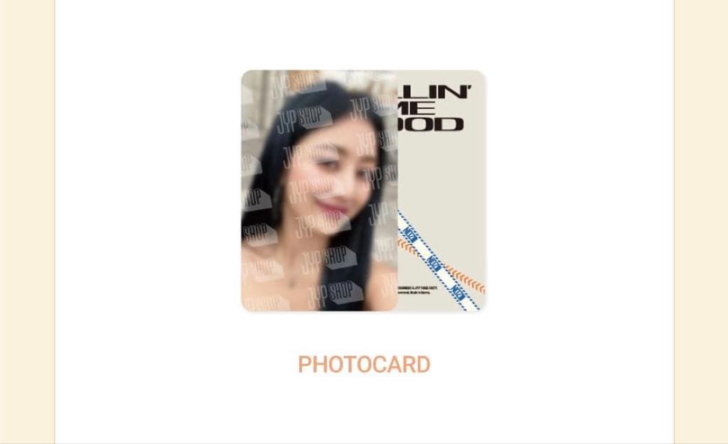 [USED] JIHYO ZONE ACRYLIC PHOTOCARD STAND Jihyo
