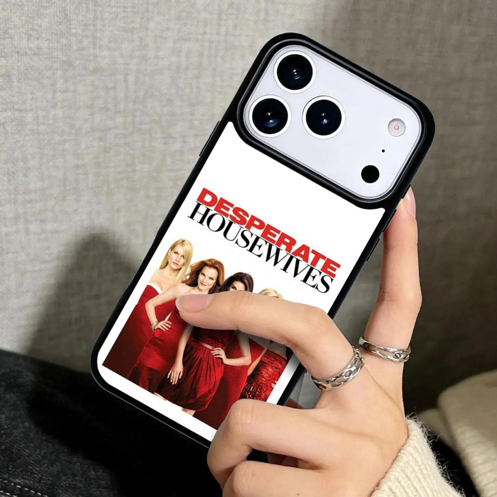 Чехол Case для iPhone 17 Air 16 Pro Max 15 Plus 11 13 Mini 14 12 Задняя крышка телефона Отчаянные домохозяйки