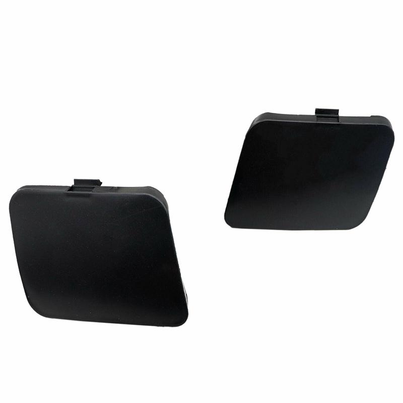 1 пара пластиковых крышек для буксировочной проушины переднего бампера, подходит для TOYOTA RAV4 ACA33 ACA30 ACA31 2006-2008