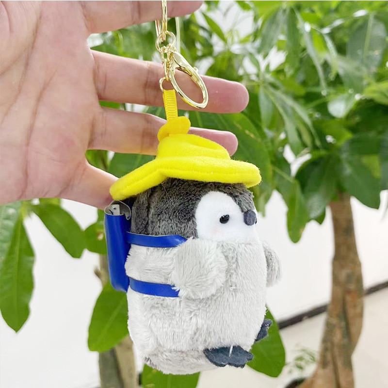Плюшевый пингвин Милый брелок Мягкая кукла Премиум Ультрамягкий Подарок Ткань
