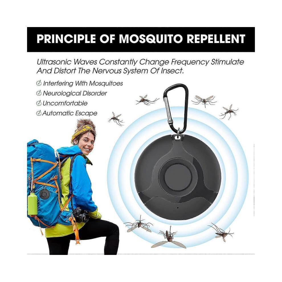 Portable Smart Mosquito Repellent, Mosquito Repellent Outdoor Indoor, Ultrasonic Pest Repeller Baby Essentials