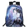 Рюкзак с принтом Monster Hunter Wilds Студенческий рюкзак Monster Hunter Wilds