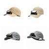 Portable Rechargeable Fan Hat Solid Color Cooling Fan Peaked Cap for 3.7V/300mAh Hiking