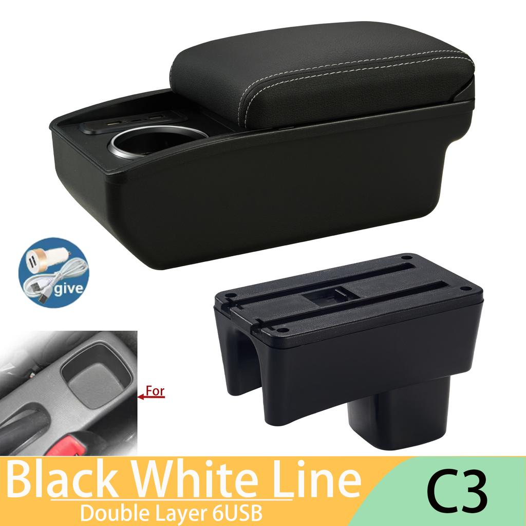For Suzuki Swift Armrest Box For Suzuki Swift Car Armrest Car Accessories Interior details storage Box Retrofit parts 2005-2023