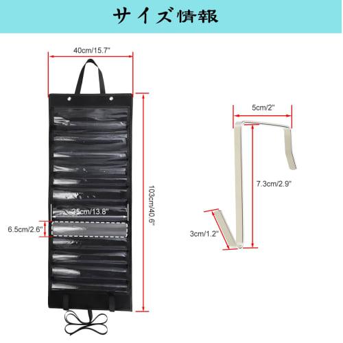 Sumnacon Playmat Storage Pocket, Card Game Mat Holder, Black, 12+1 Large Capacity