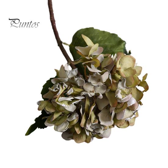 Искусственный цветок, устойчивый к выцветанию, имитация гортензии, реалистичное искусственное растение для украшения дома, свадьбы
