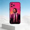 Keanu Reeves Phone Case For iPhone 17,16,15,14,13,12,11 Plus,Pro Max,SE4Soft Silicone Black Cover