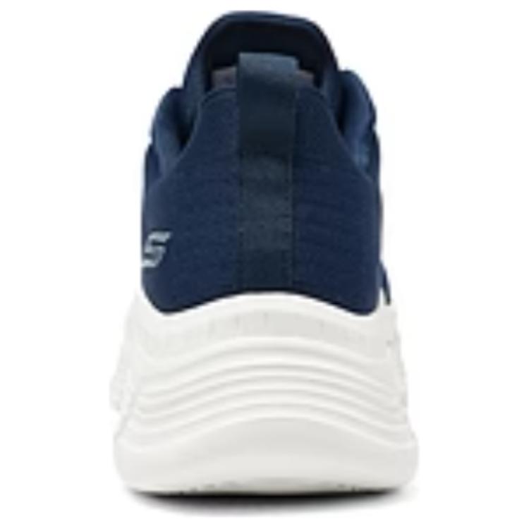 Skechers Bobs Sport Удобные Универсальные Низкие Повседневные Кроссовки Женские Темно-Синие 117385-NVY