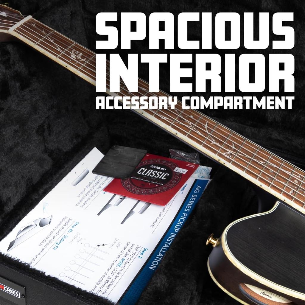 GATOR Hard Case for Ukulele GWE Series Plywood Tolex Laminated Size Black GWE-UKE-SOP (Soprano Compatible) []