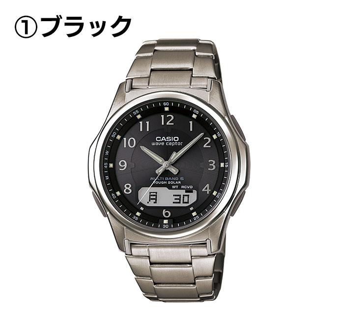 Мужские солнечные радиоуправляемые часы Casio с зарядкой от света, титановый корпус, Multi Band 6, радиочасы, водонепроницаемость 5 ATM, аналого-цифровой дисплей, практичный День