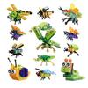 Pre-filled Insect Building Blocks for Kids, Educational Toy, Popular Insect Toy, STEM Building Blocks, Elementary School Ages 6, 7, 8, 9, Boys and