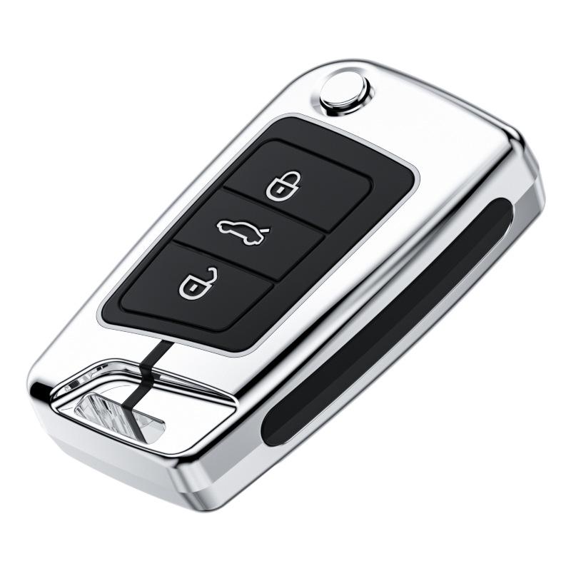 Чехол для ключа Volkswagen для Sagitar, Bora, Magotan, Golf, T-Cross, Tiguan L, Lavida и CC.