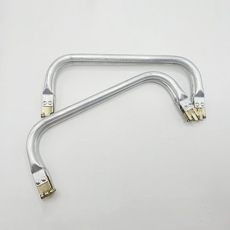 Алюминиевый зажим Облако Аксессуары для сумок: Женский клатч с ручкой-петлей