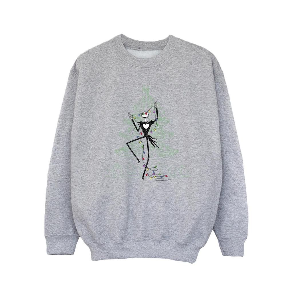 Disney Девочки Толстовка зеленая 'Кошмар перед Рождеством'