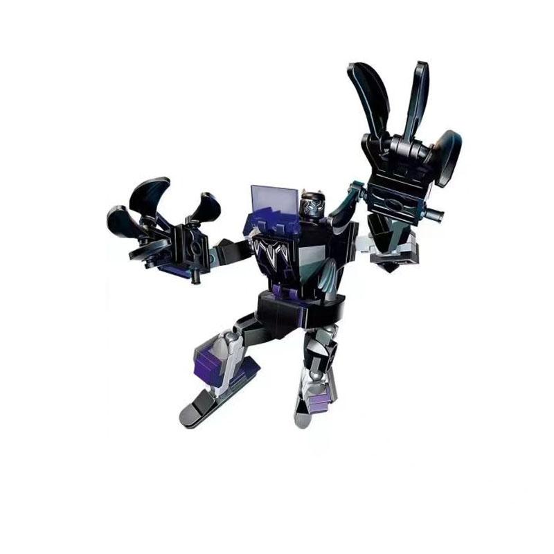 @76270 76302 Superhero Bricks Avengers Thor Iron Man Thanos Assemble Compatible Action Figure Toy Building Blocks Model Ornament