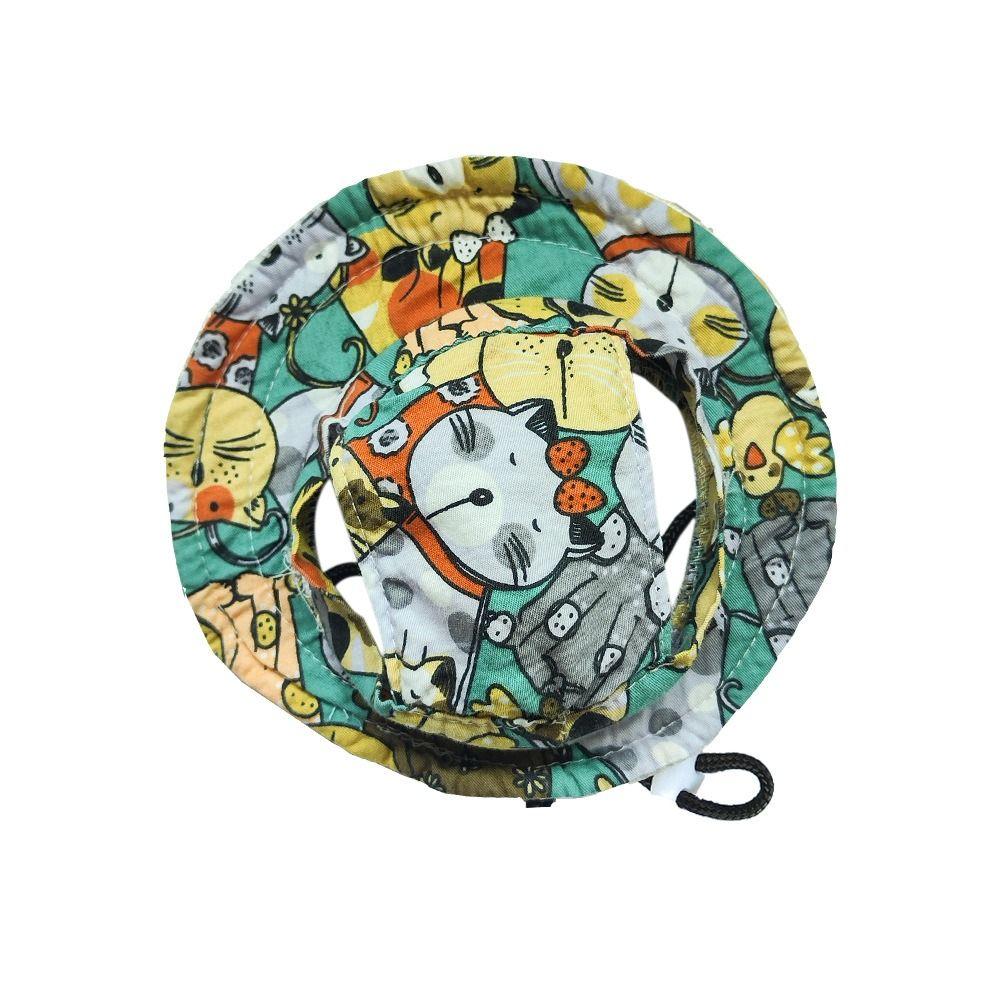 Breathable Dog Sunshade Hats Adjustable Pet Sun Hat Fashion Dog Fisherman Hat for Cats Dogs