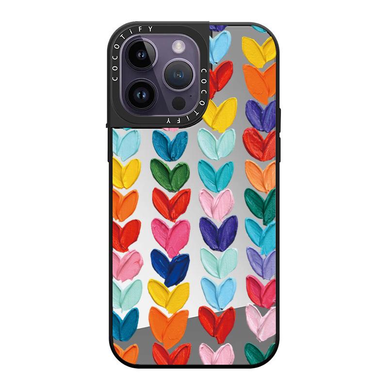 Трендовый бренд для 15pro Зеркало для IPhone14ProMax для Apple 16 Креативный 12 Чехол для мобильного телефона Художник Противоударный