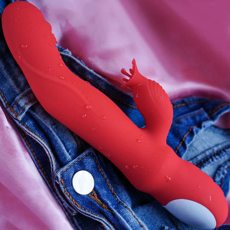 Вибратор для точки G для женщин, фаллоимитатор с подогревом и стимуляцией клитора, массаж влагалища, секс-игрушка для пары