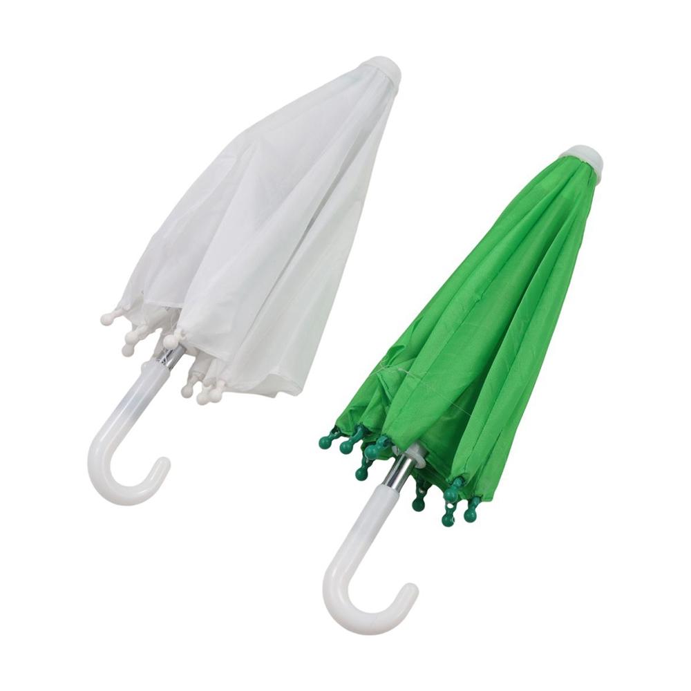 Регулируемый мини-зонтик Смешная кукла Дождевик Портативный Детская игрушка Зонтик Дом