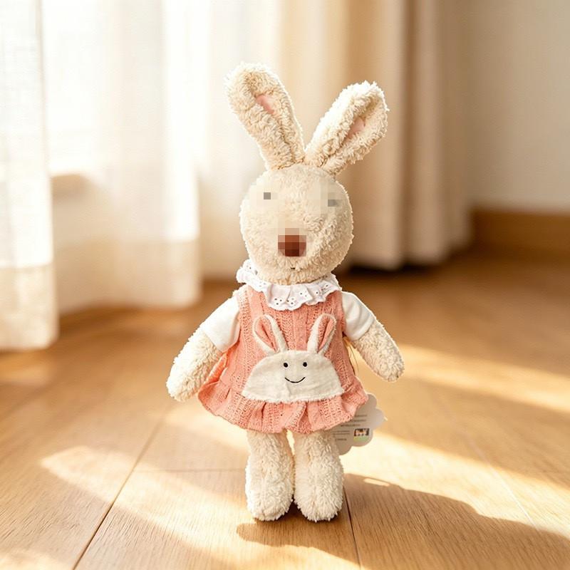 [Cloth Only]  30cm Sugar Rabbit Sucre Rabbit Doll Baby Enlightenment Toys Comfort Doll, Wedding Doll Doll Accessory