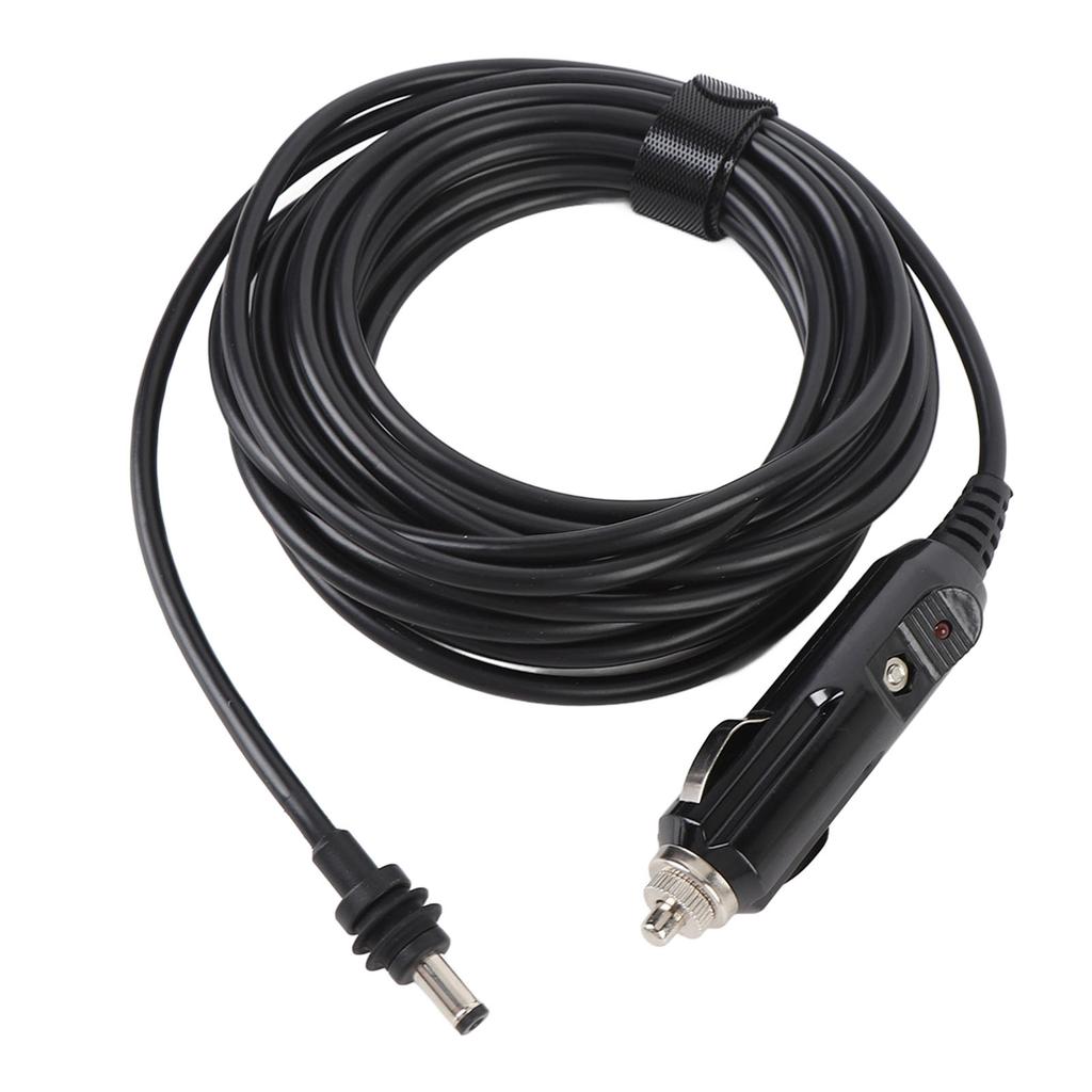 Satellite DC Car Power Cable 15A 48V 5 Meters Plug and Play Cigar Lighter To DC Satellite Power