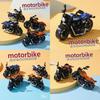 Durable Alloy Motorcycle Collectible Ideal For Baking Decoration Realistic Racing Car Toy" Characters)