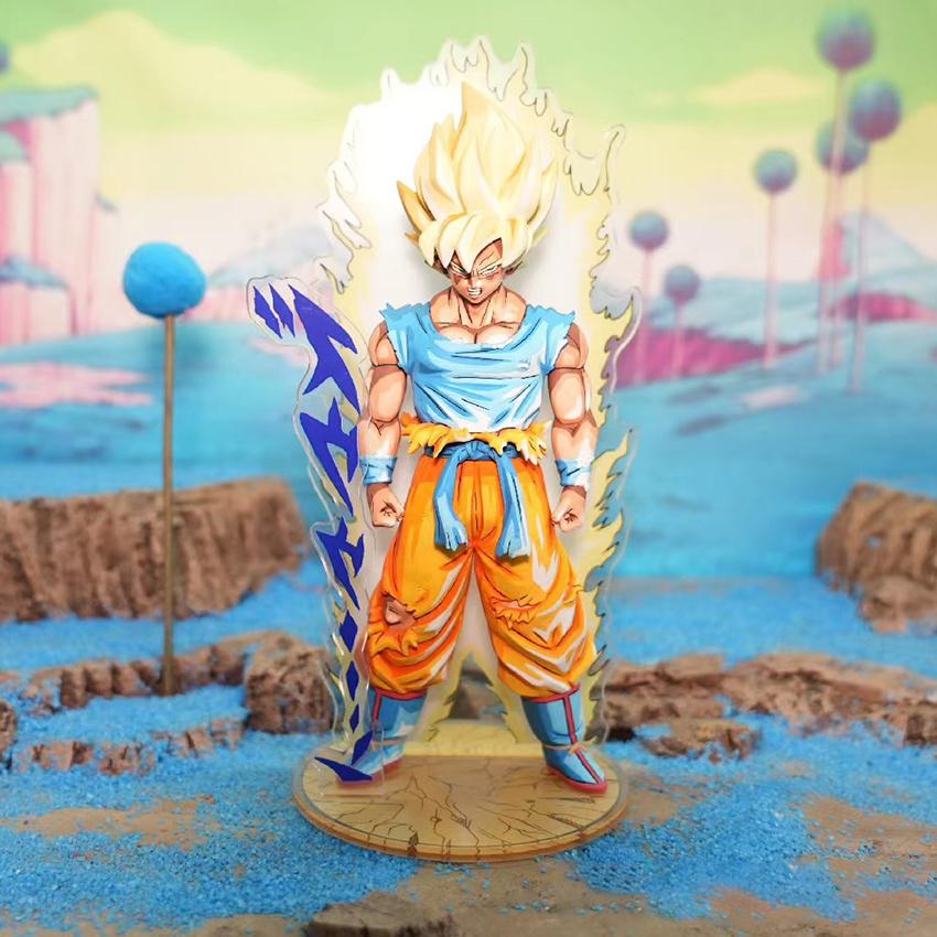 Anime Drogan Boll Son Gocool Figure Super Saiyan Gocool Action Figures 20cm Pvc Statue Collection Model Toys Gifts