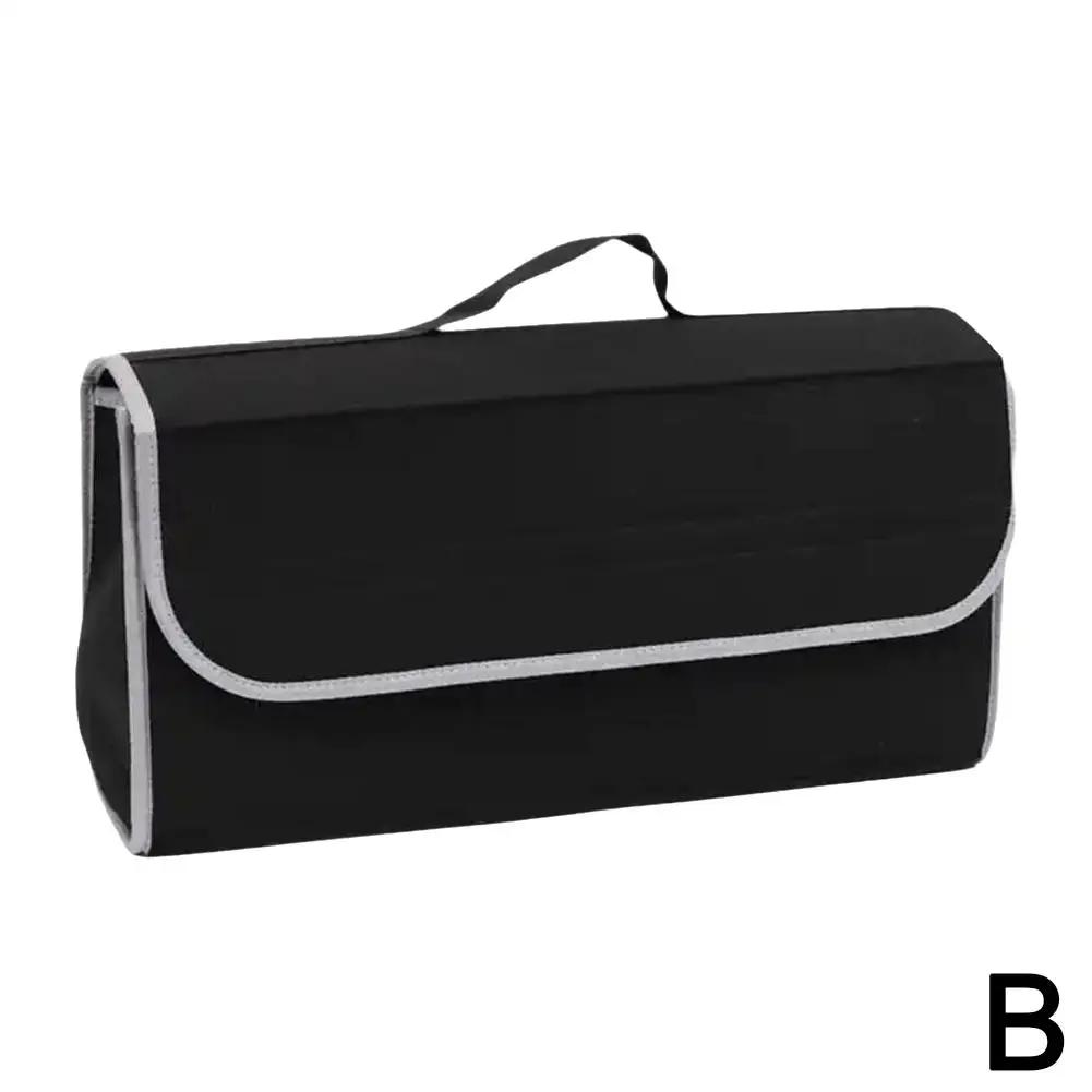 Серый автомобильный органайзер, сумка для багажника автомобиля, противоскользящий органайзер для багажника, сумка для хранения инструментов, органайзер для P9u7