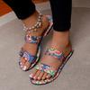 Модные женские тапочки Модная нескользящая обувь для женщин Летние большого размера Удобные сандалии с открытым носком Легкие пляжные шлепанцы Слайды Женские