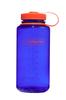 Nalgene Wide Mouth 1L Bottle, Tritan Renew Periwinkle
