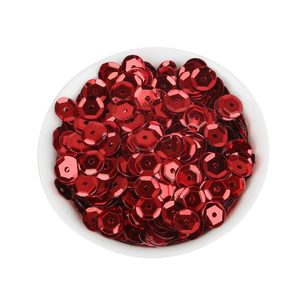 1200pcs(20g) 6 мм блестки ПВХ плоские круглые свободные пайетки Вышивание свадебных ремесел женские аксессуары для одежды