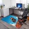 off-road motorcycles Printed Carpet, for Office Chair Living Room Bedroom Kitchen Room Decor Gifts.