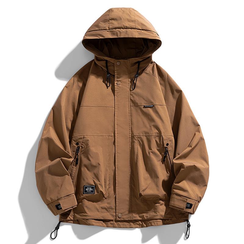 Американский модный бренд с капюшоном, горное пальто, мужская осенне-зимняя куртка с капюшоном, весенняя молодежная куртка-карго