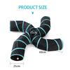 Cat Tunnel 4 Way Pet Play Tunnel Collapsible Tunnel Toy for Cats Dogs Rabbits Pets